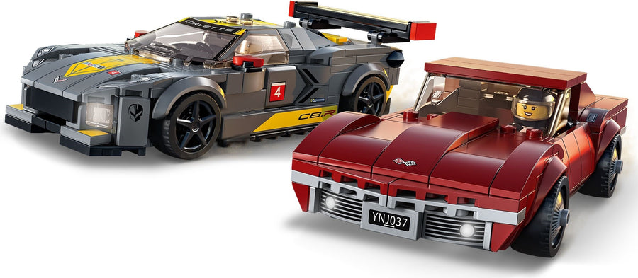 LEGO Chevrolet Corvette C8.R Race Car and 1968 Chevrolet Corvette 76903 – Retired & Sealed