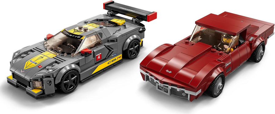 LEGO Chevrolet Corvette C8.R Race Car and 1968 Chevrolet Corvette 76903 – Retired & Sealed