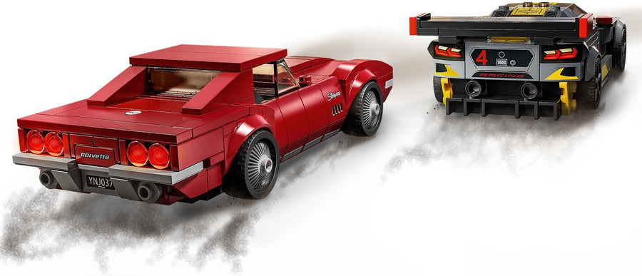 LEGO Chevrolet Corvette C8.R Race Car and 1968 Chevrolet Corvette 76903 – Retired & Sealed