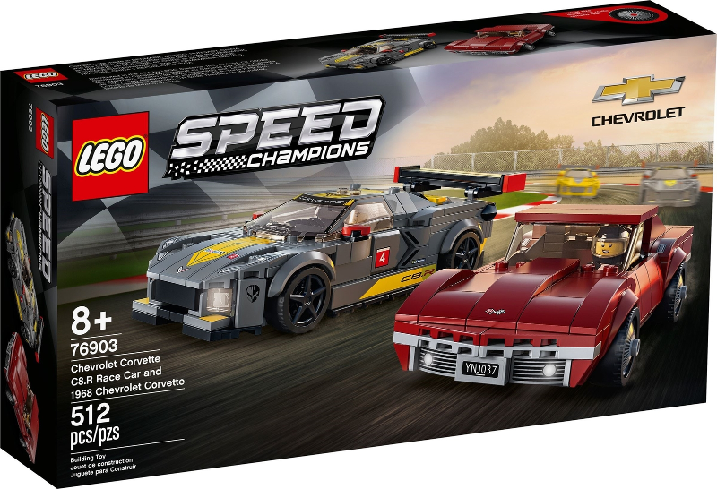 LEGO Speed Champions Chevrolet Corvette C8.R Race Car 76903 – Retired & Sealed