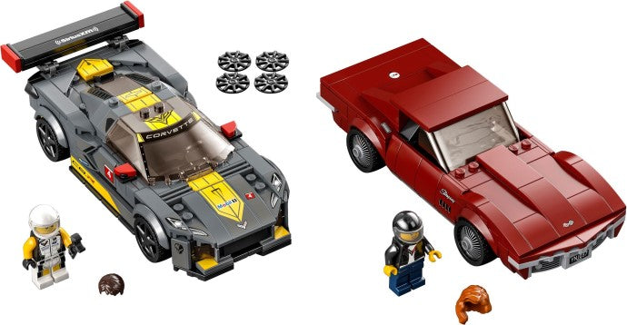 LEGO Chevrolet Corvette C8.R Race Car and 1968 Chevrolet Corvette 76903 – Retired & Sealed