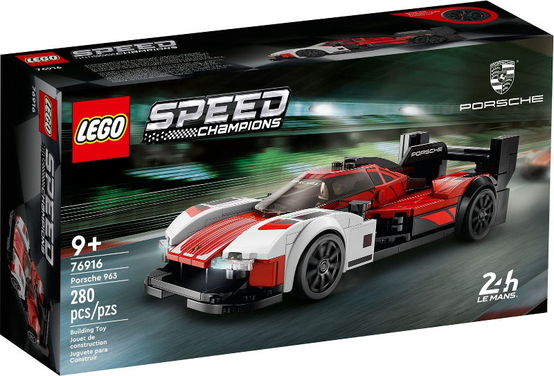 LEGO 76916 Porsche 963 76916 sealed box front