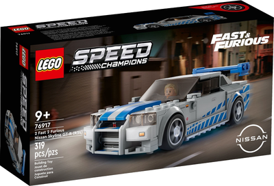 LEGO 2 Fast 2 Furious Nissan Skyline GT-R (R34) 76917 – Retired & Sealed