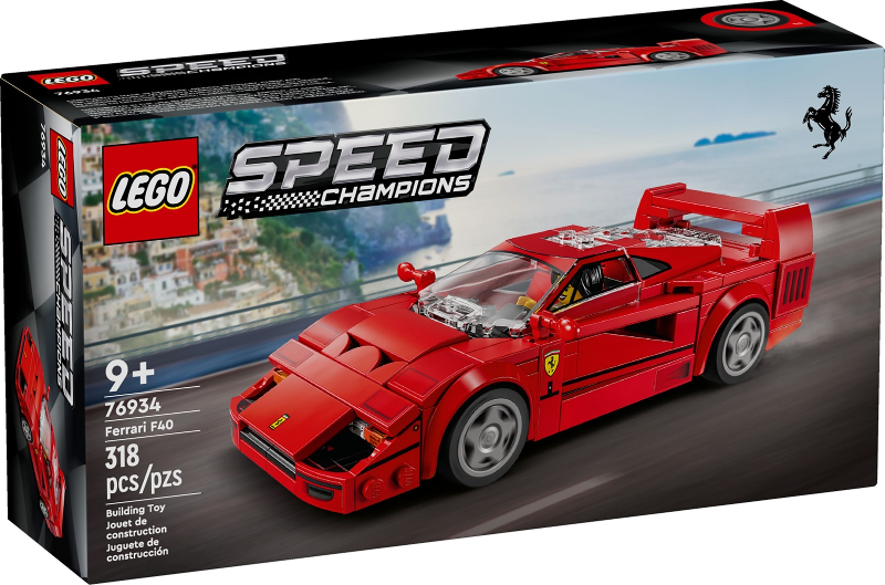 LEGO Ferrari F40 Supercar 76934 – Sealed UK Stock