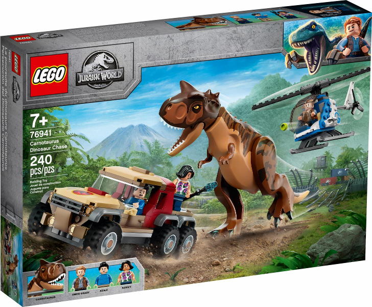 LEGO 76941 Carnotaurus Dinosaur Chase 76941 sealed box front