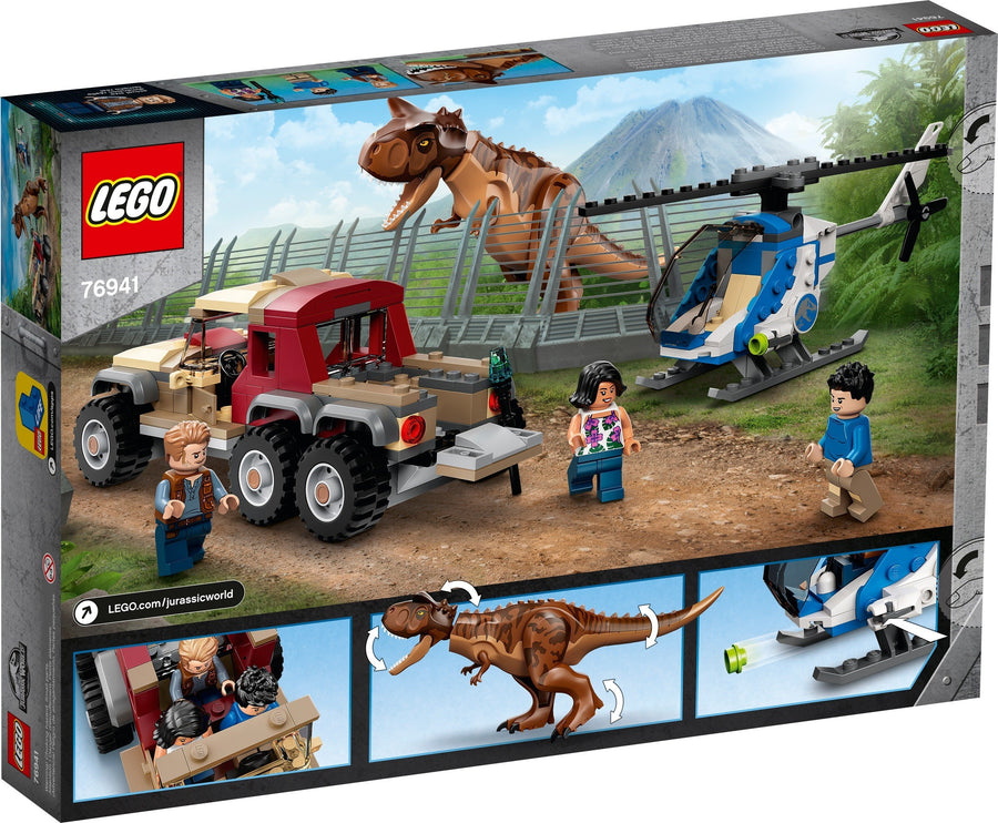 LEGO Carnotaurus Dinosaur Chase 76941 – Retired & Sealed