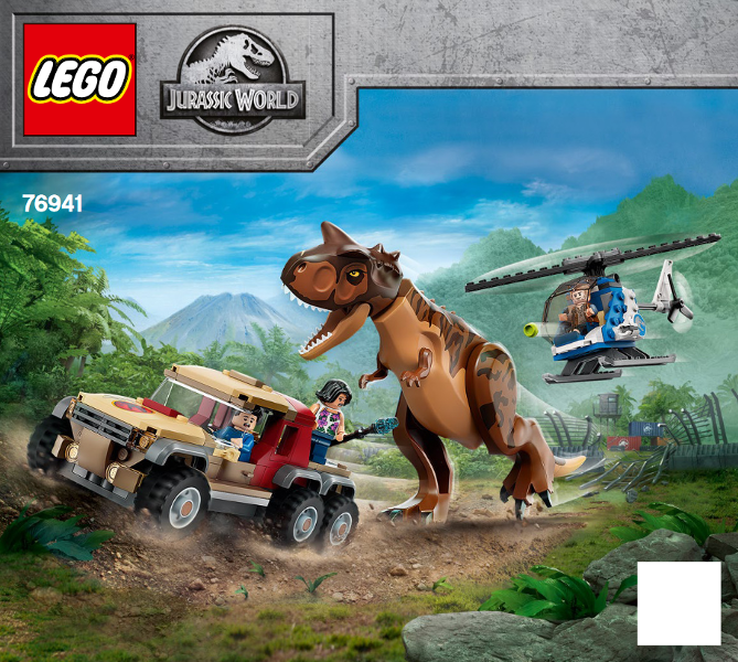 LEGO Carnotaurus Dinosaur Chase 76941 – Retired & Sealed