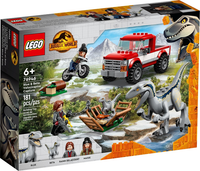 LEGO 76946 Jurassic World Blue and Beta Velociraptor Capture 76946 sealed box front