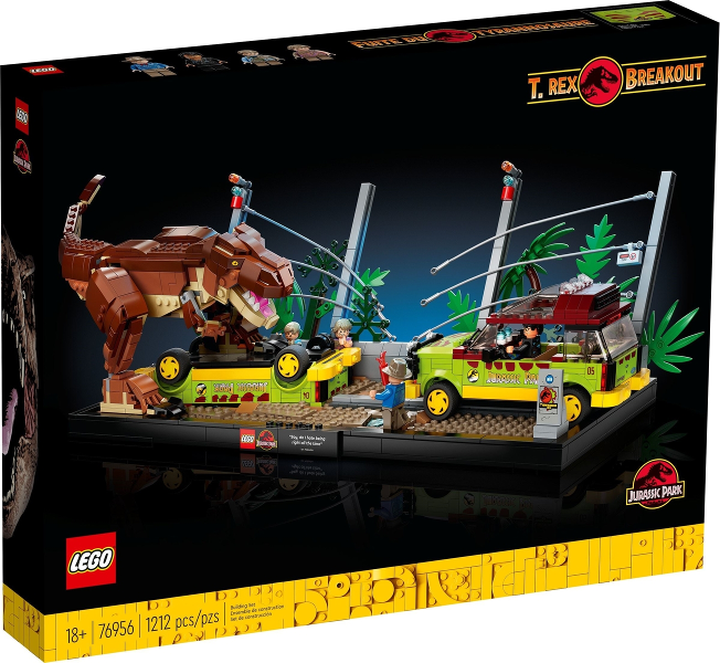 LEGO T. rex Breakout 76956 – Retired & Sealed