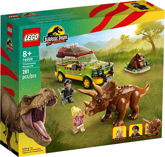 LEGO 76959 Triceratops Research 76959 sealed box front