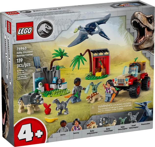 LEGO Baby Dinosaur Rescue Center 76963 – Sealed UK Stock