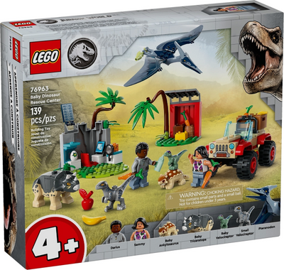LEGO Baby Dinosaur Rescue Center 76963 – Sealed UK Stock