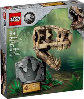 LEGO Dinosaur Fossils: T. rex Skull 76964 – Sealed UK Stock