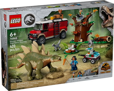 LEGO Dinosaur Missions: Stegosaurus Discovery 76965 – Sealed UK Stock