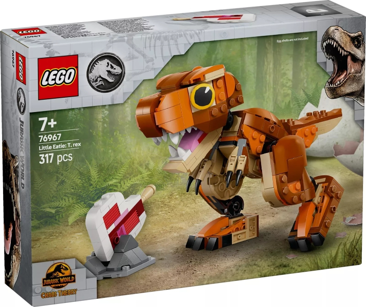 LEGO 76967 Little Eatie: T. rex 76967 sealed box front