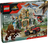 LEGO 76976 Spinosaurus & Quetzalcoatlus Air Mission 76976 sealed box front