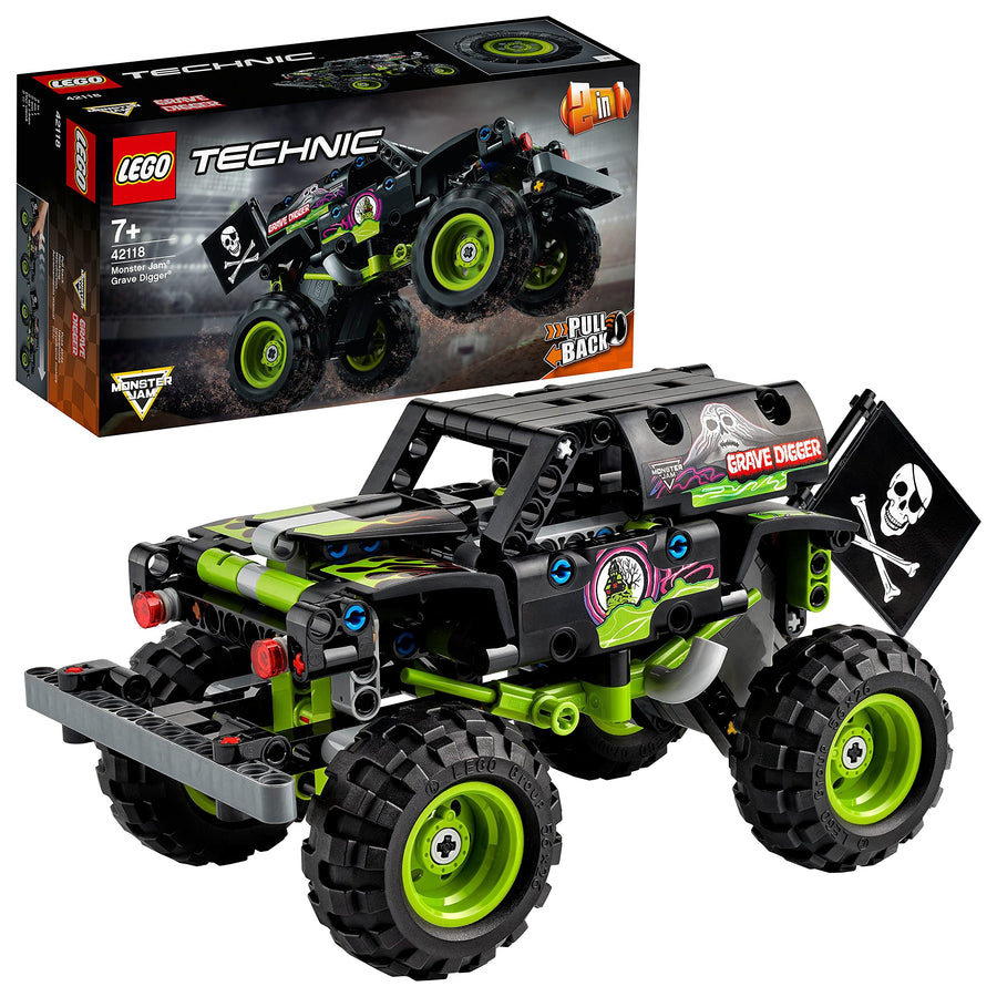 LEGO Technic Monster Jam Grave Digger Truck Toy to 42118 – Retired & Sealed