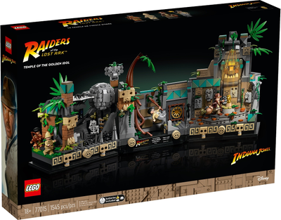 LEGO Indiana Jones Temple of the Golden Idol Model Kit 77015 – Retired & Sealed