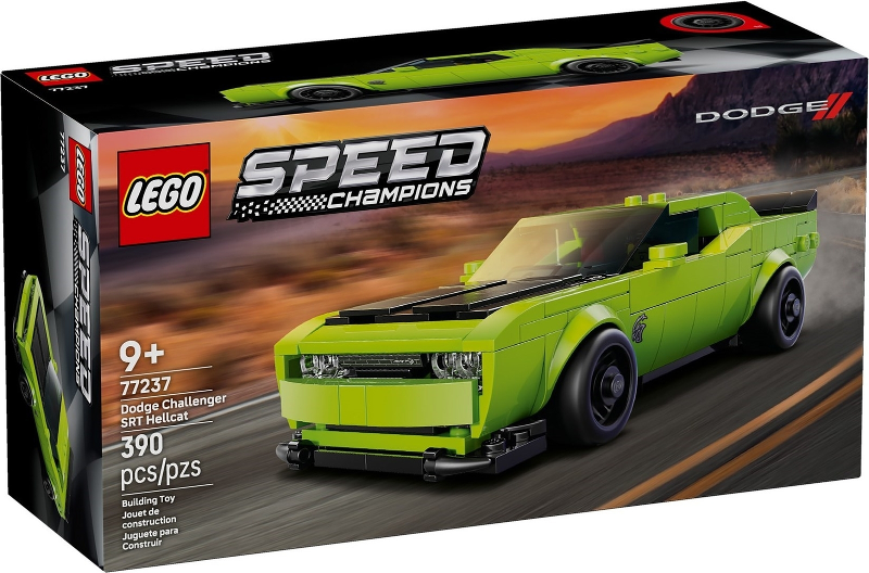 LEGO 77237 Dodge Challenger SRT Hellcat Sports Car 77237 sealed box front