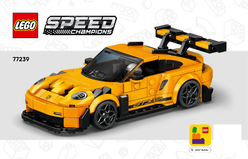 LEGO Porsche 911 GT3 RS Super Car 77239 – Rare & Sealed