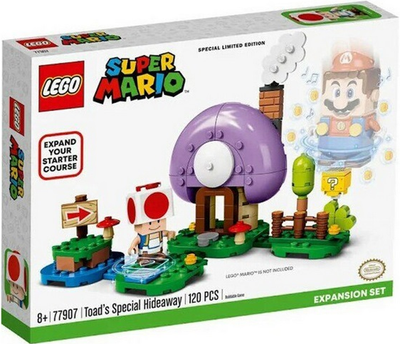 LEGO Toad's Special Hideaway Expansion Set 77907 – Retired & Sealed