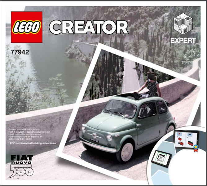 LEGO Fiat 500 77942 – Retired & Sealed