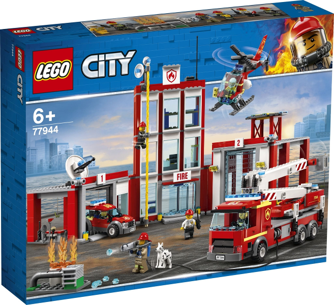 LEGO 77944 Fire Station Headquarters 77944 sealed box front