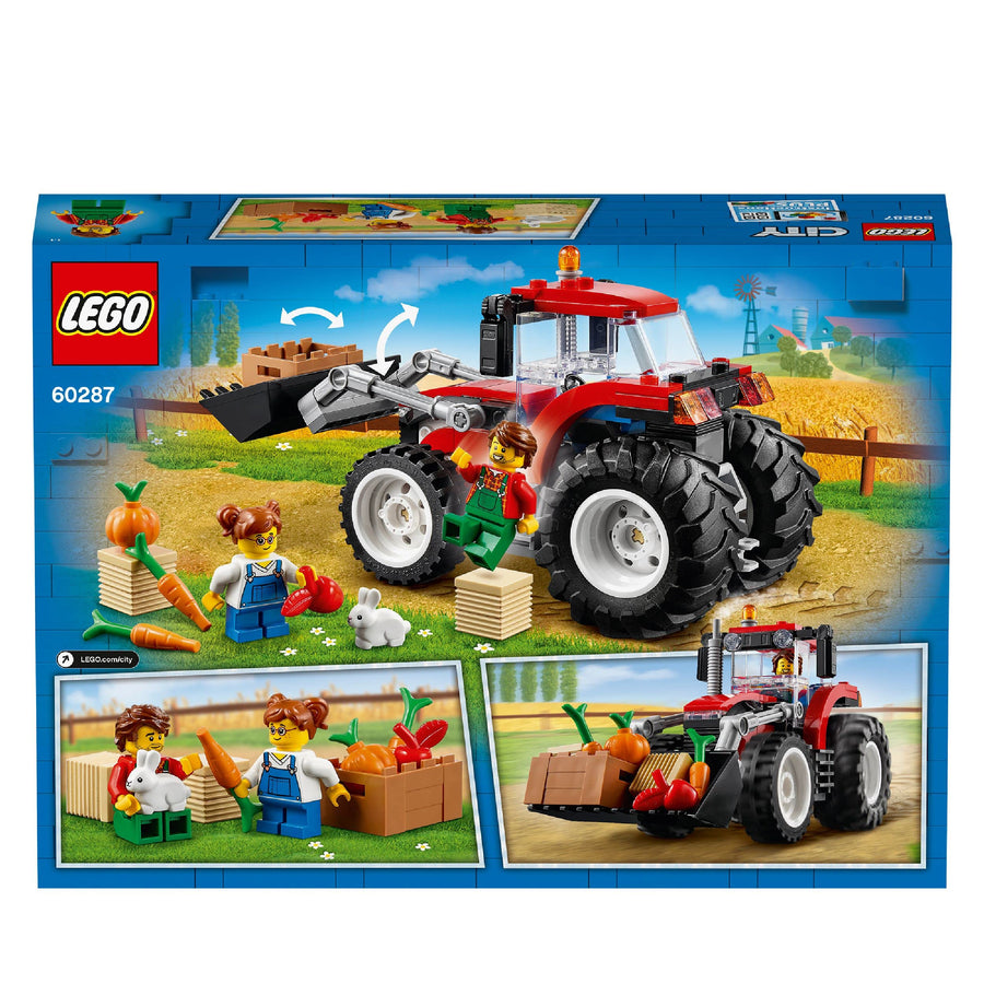 LEGO City Great Vehicles Tractor Toy, Farm Set with 60287 – Retired & Sealed