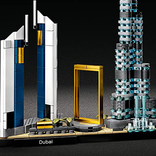 LEGO 21052 Architecture Dubai Skyline Collection Construction Kit for Teenagers and Adults
