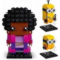 LEGO 40421 Minions Brickheadz Belle Bottom, Kevin and Bob 40421 sealed box view 6