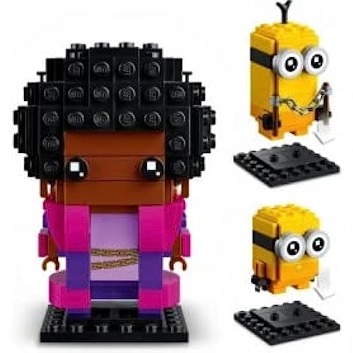 LEGO Minions Brickheadz Belle Bottom, Kevin and Bob 40421 – Retired & Sealed