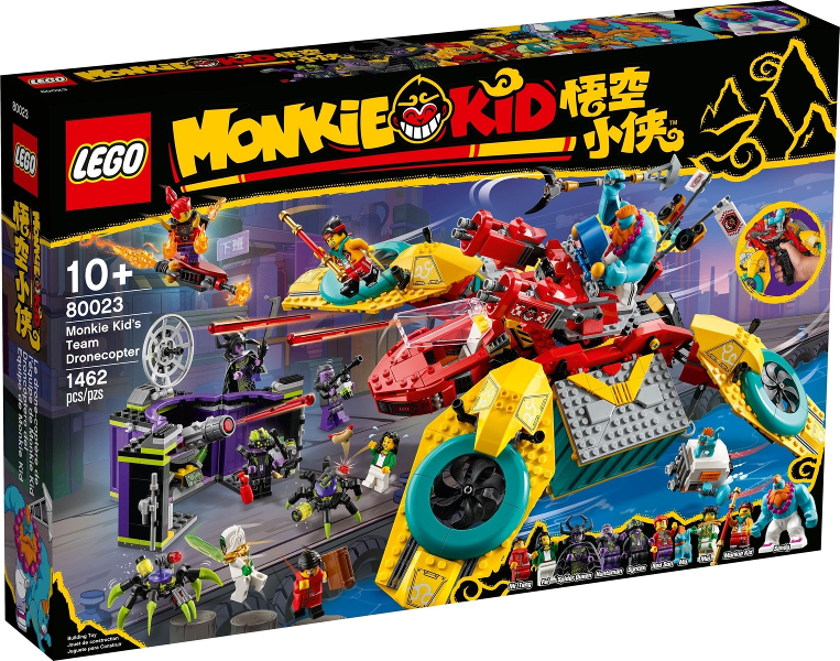 LEGO 80023 Monkie Kid's Team Dronecopter 80023 sealed box front