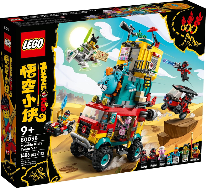 LEGO Monkie Kid's Team Van 80038 – Retired & Sealed