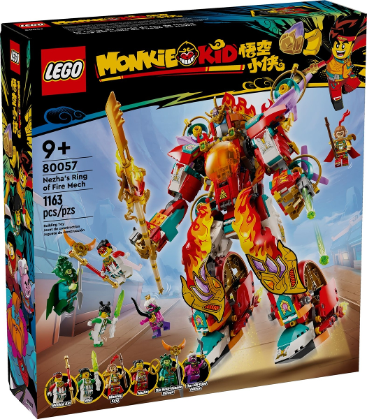 LEGO Nezha's Ring of Fire Mech 80057 – Sealed UK Stock