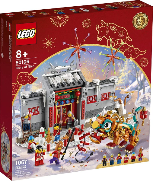 LEGO 80106 Story of Nian 80106 sealed box front