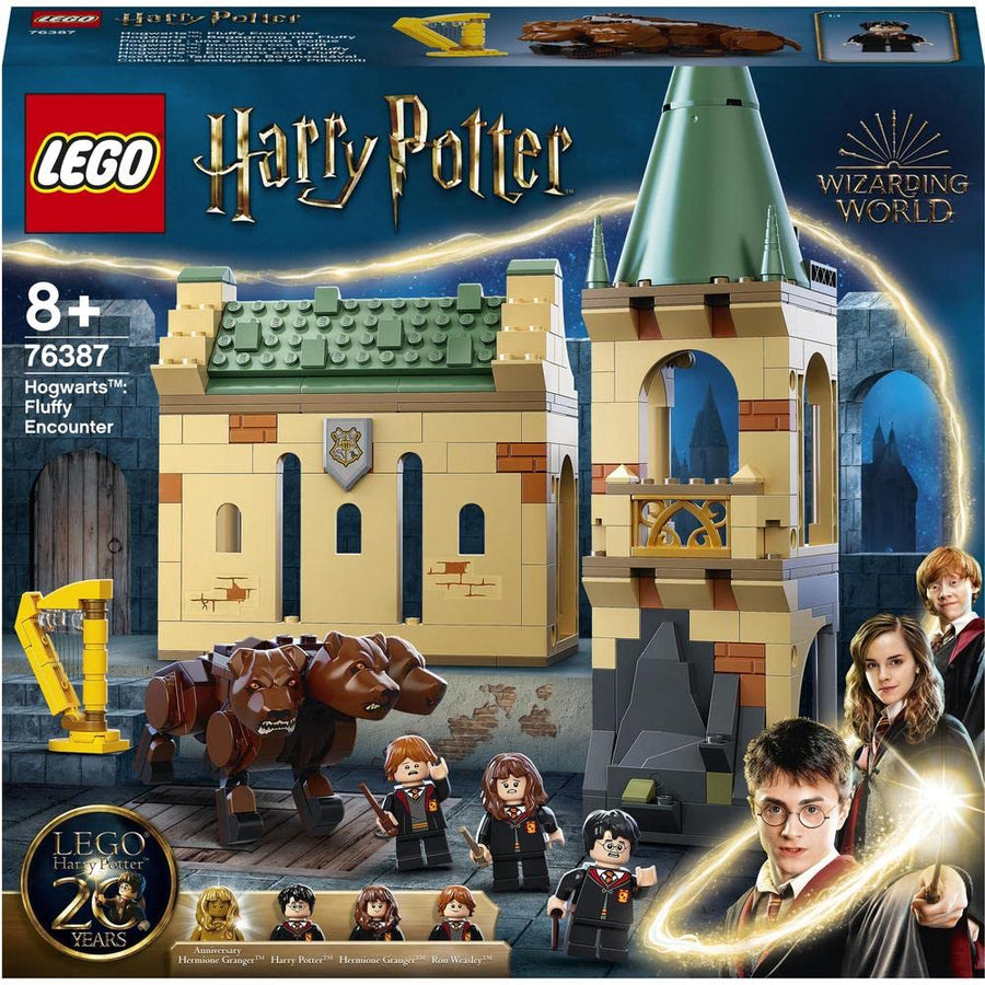 LEGO Harry Potter Hogwarts: Fluffy Encounter Castle Toy 76387 – Retired & Sealed