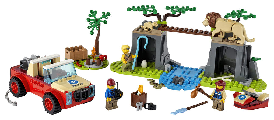 LEGO City Wildlife Rescue Off Roader Vehicle Car Toy 60301 – Retired & Sealed