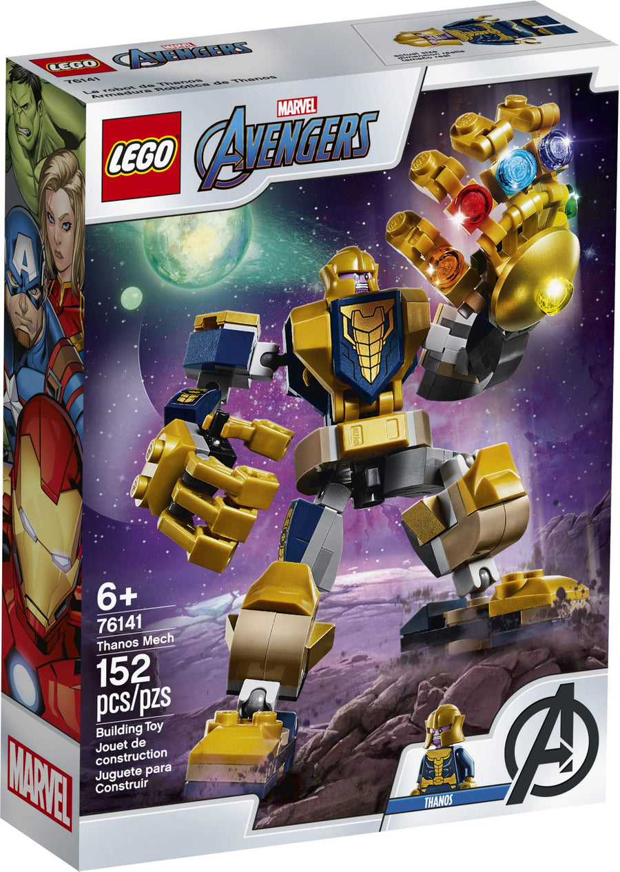 LEGO Marvel Avengers Thanos Mech Cool Action 76141 – Retired & Sealed