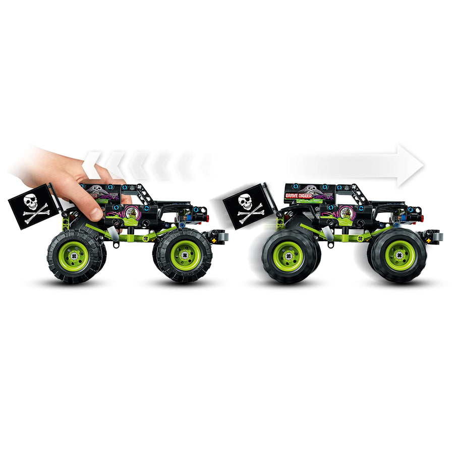 LEGO Technic Monster Jam Grave Digger Truck Toy to 42118 – Retired & Sealed