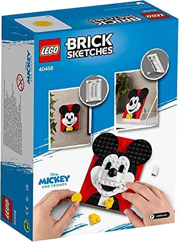 LEGO Brick Sketches Mickey Mouse 40456 – Retired & Sealed