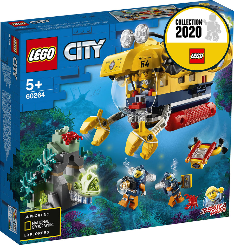 LEGO City Oceans Ocean Exploration Submarine 60264 – Retired & Sealed