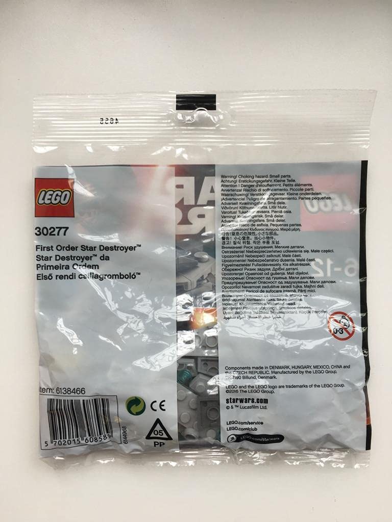 LEGO Star Wars First Order Star Destroyer 30277 – Retired & Sealed