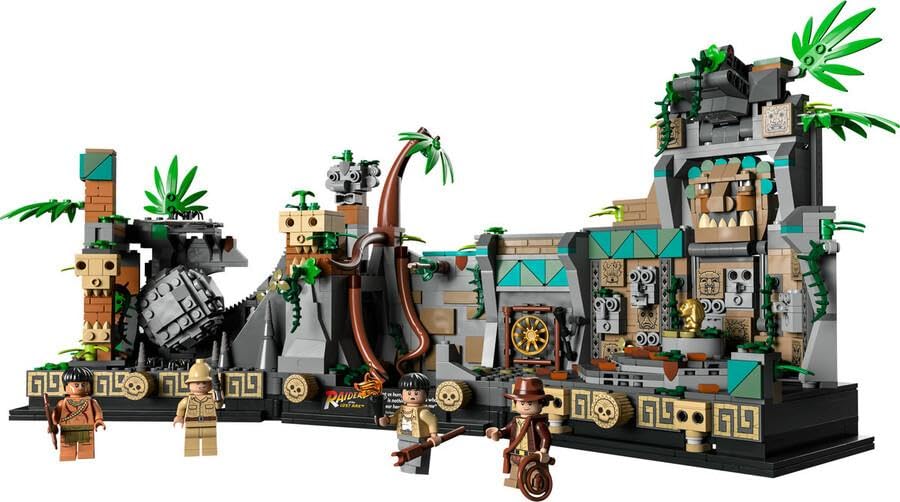 LEGO Indiana Jones Temple of the Golden Idol Model Kit 77015 – Retired & Sealed