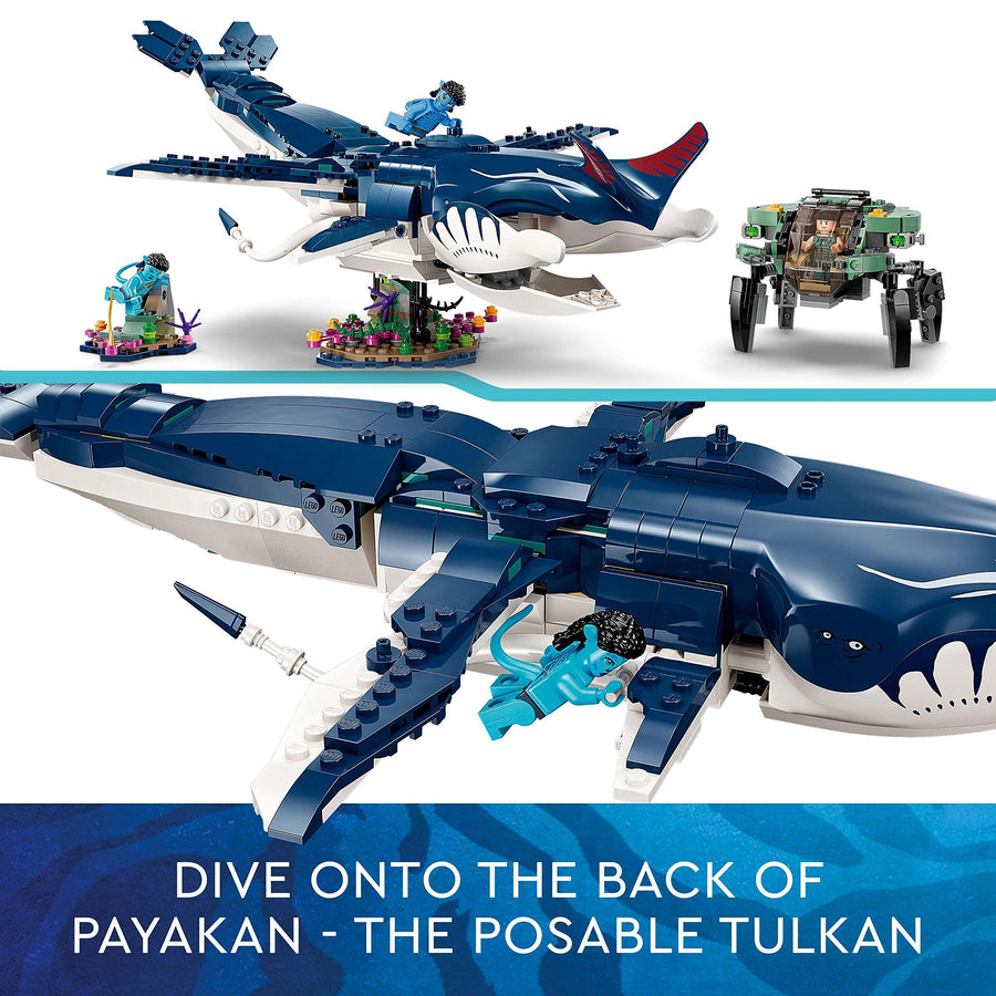 LEGO Avatar Payakan the Tulkun & Crabsuit Buildable 75579 – Retired & Sealed