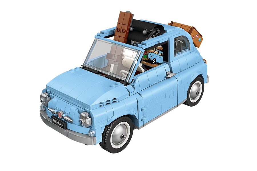 LEGO Creator Expert Fiat 500 Bright Light Blue Car 77942 – Retired & Sealed