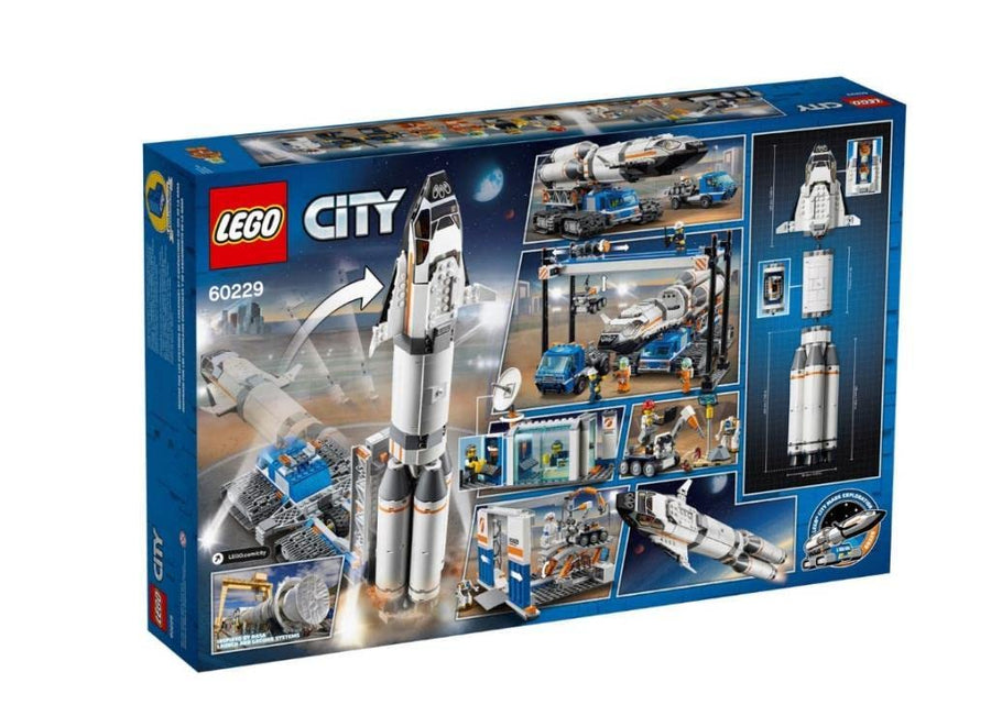 LEGO City Space Port Rocket Assembly & Transport 60229 – Retired & Sealed