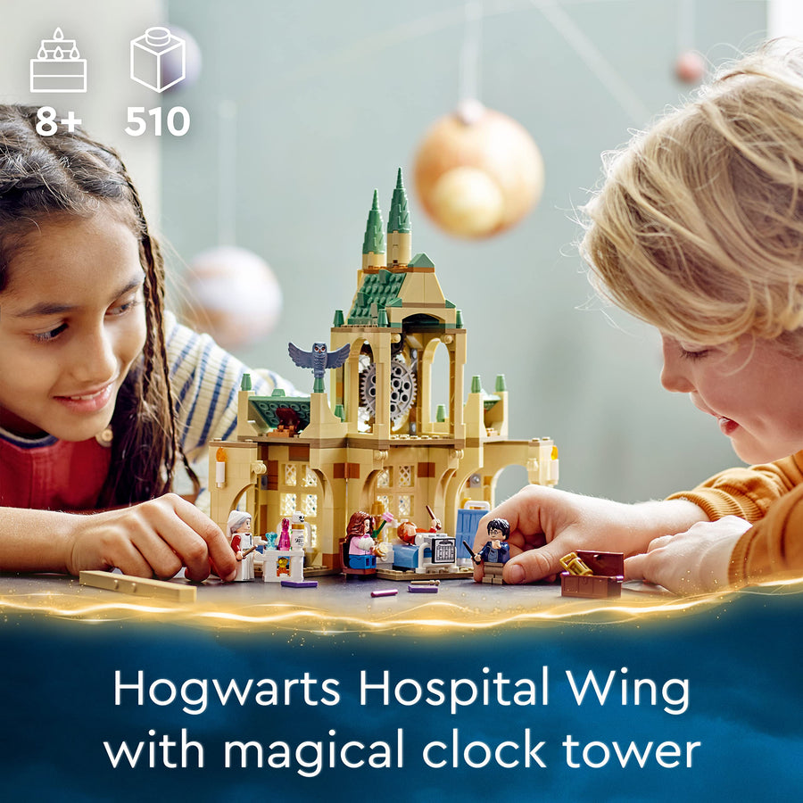 LEGO Harry Potter Hogwarts Hospital Wing Castle Toy 76398 – Retired & Sealed
