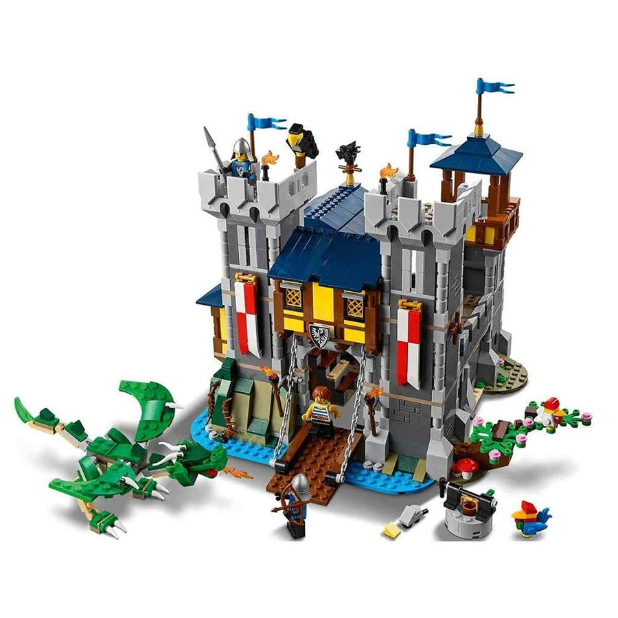 LEGO Creator 3in1 Medieval Castle Toy to Tower or 31120 – Retired & Sealed