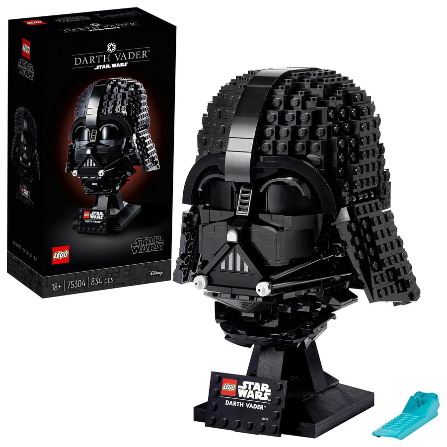 LEGO Star Wars Darth Vader HelmetMask Display 75304 – Retired & Sealed