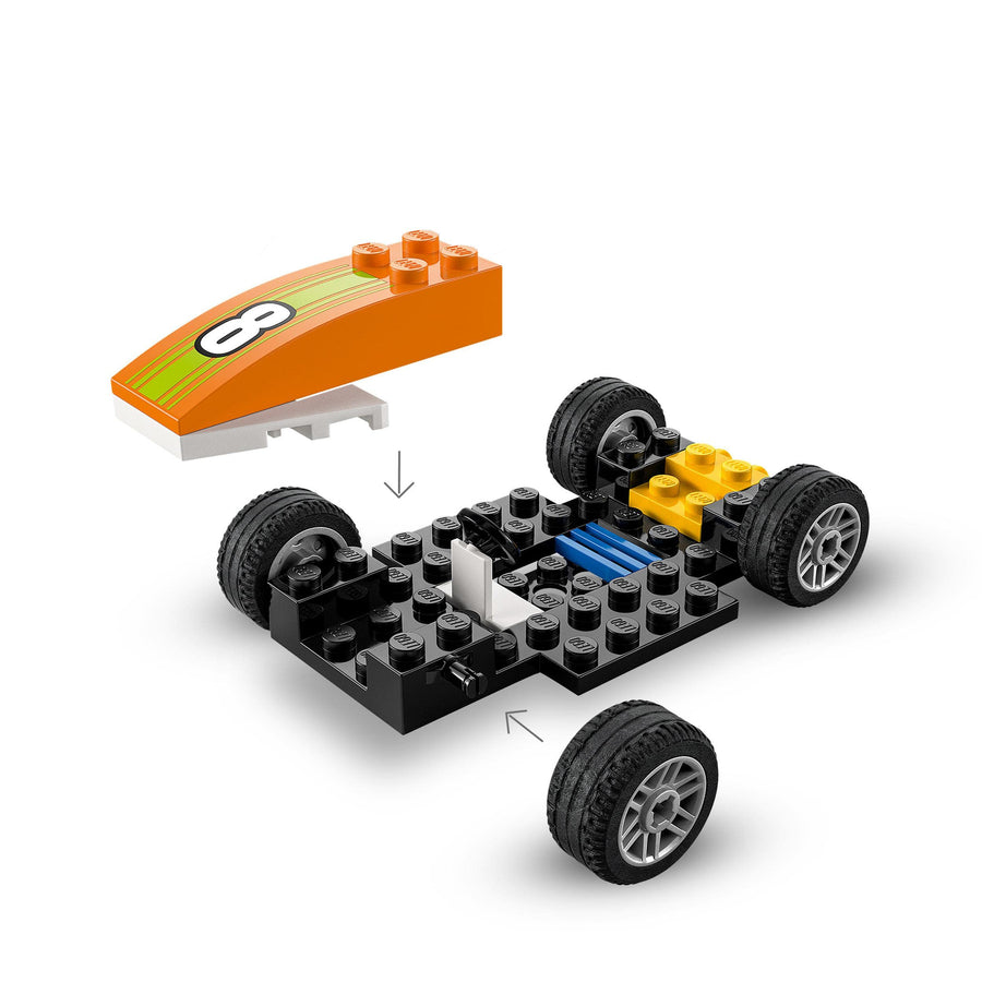 LEGO City Great Vehicles Race Car F1 Style Toy for 60322 – Retired & Sealed